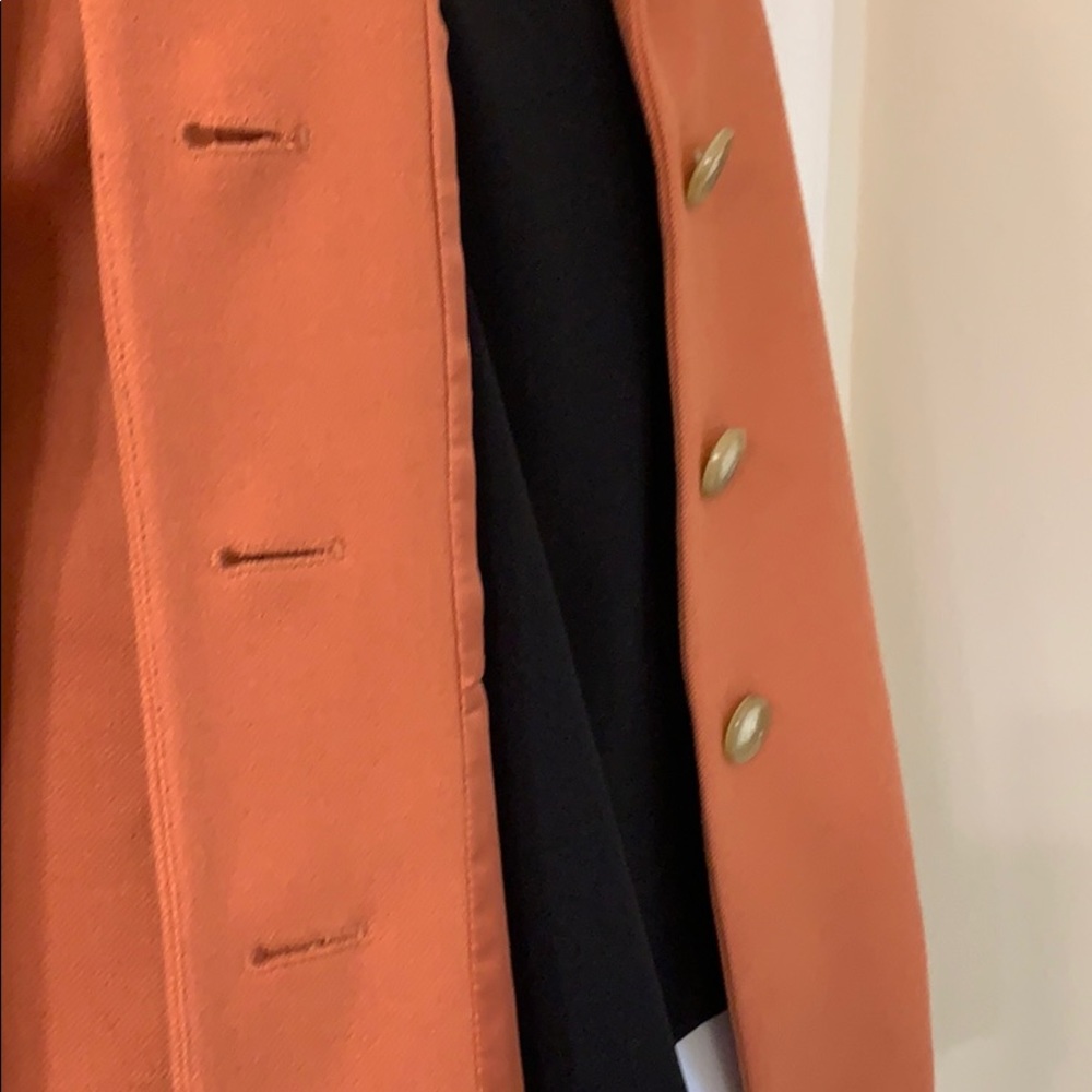 Talbots Wool/Cashmere Salmon Peacoat - Picture 7 of 8